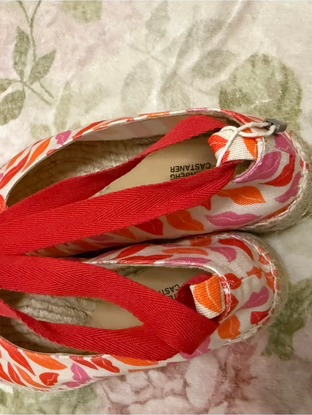 DIANE VON FURSTENBERG X CASTAÑER Lace Up Espadrilles